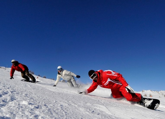 Escuela de snowboard ESF Manigod 